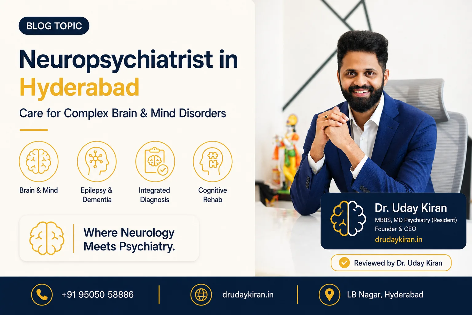 Neuropsychiatrist in Hyderabad: Specialised Care for Complex Neurological & Psychiatric Disorders